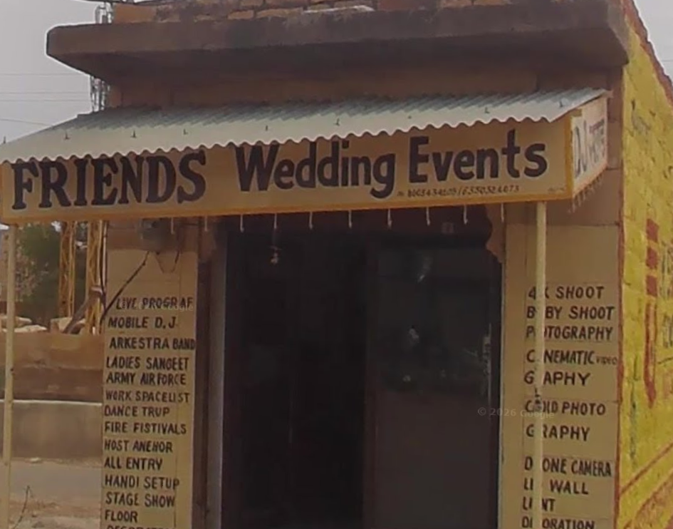 Friends Wedding Event