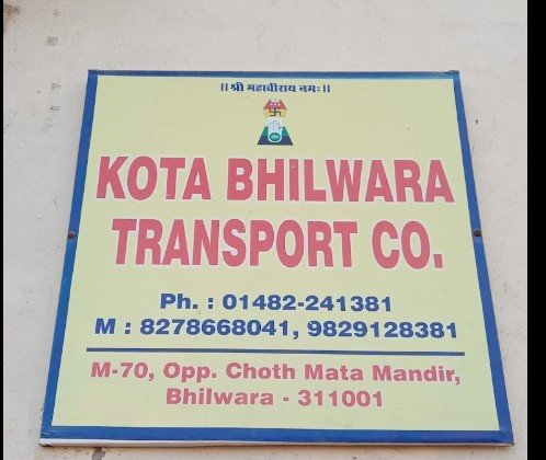 Kota Bhilwara transport Co.