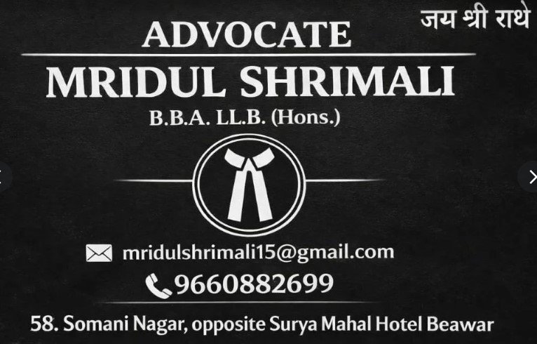 Advocate Mridul Shrimali