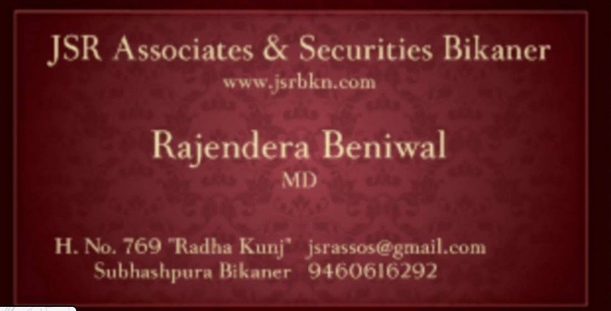 JSR Law Associates & Securities