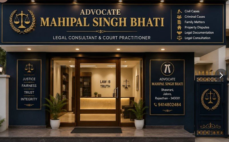 Advocate mahipal Singh Bhati