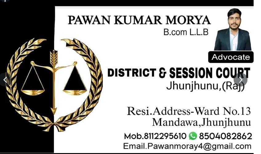 Advocate Pawan Moray