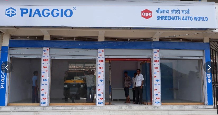 Shree Nath Autoworld Piaggio Showroom
