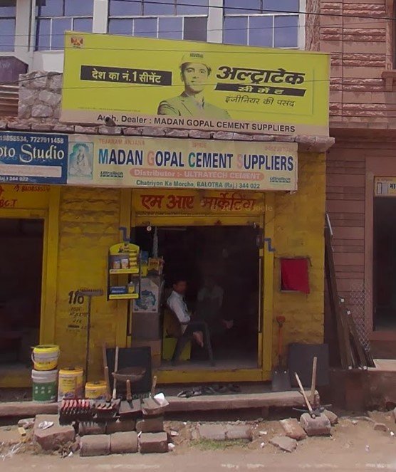 MADAN GOPAL CEMENT SUPPLIERS Ultratech cement