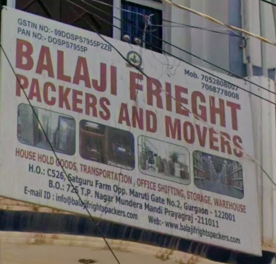 Balaji Freight Packers And Movers