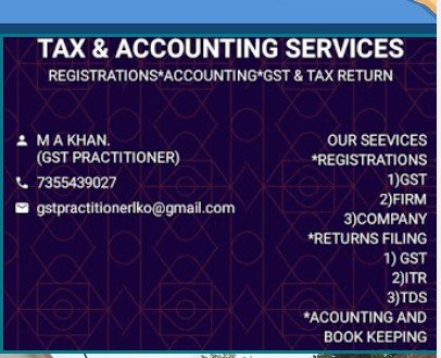 ADIL TAX CONSULTANT | GST