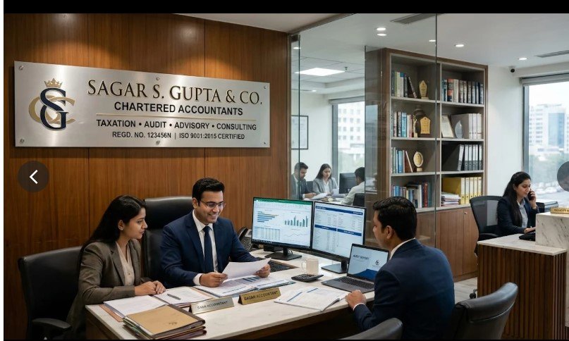 ✅𝗦𝗮𝗴𝗮𝗿 𝗦 𝗚𝘂𝗽𝘁𝗮 & 𝗖𝗼.- CA in Varanasi/GST Consultant