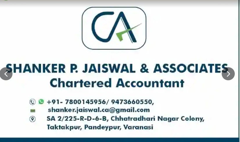 Shanker P Jaiswal & Associates - Best CA