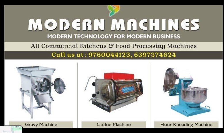 Modern Machines