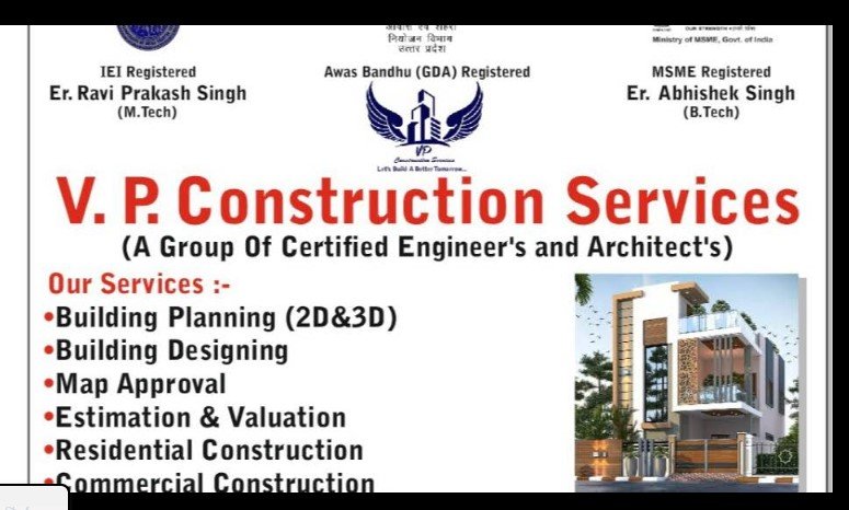V P Construction services