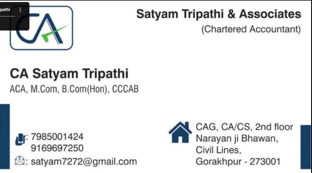 CA Satyam Tripathi