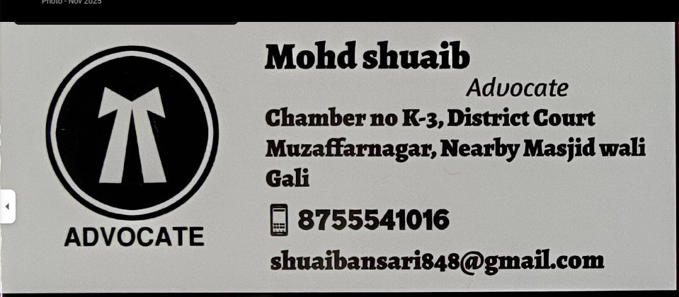 Advocate in Muzaffarnagar