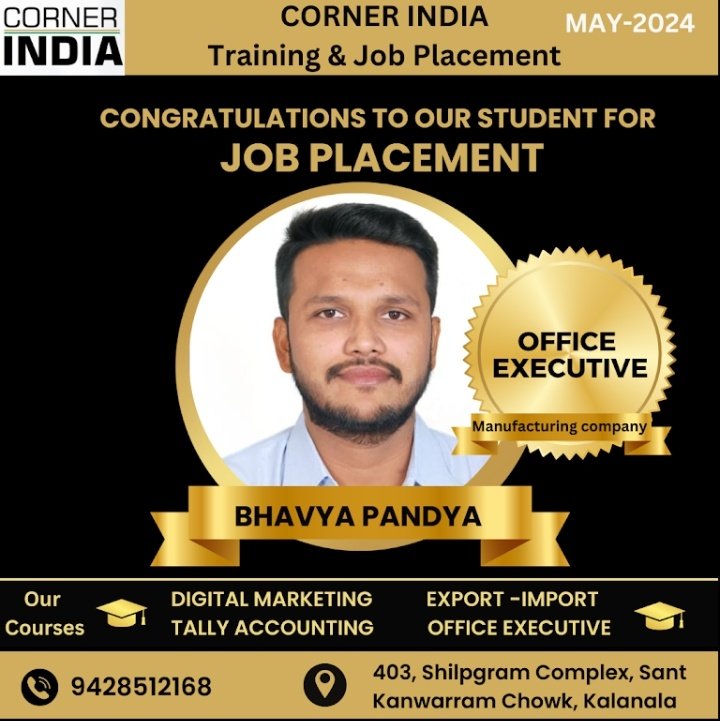 Corner India - Training and Job Placement