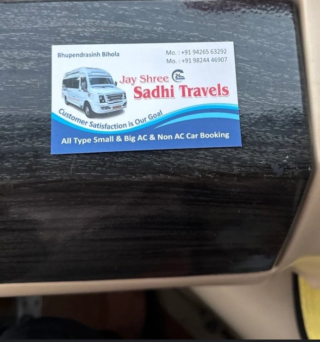 Jay Shree Sadhi Tours And Travels
