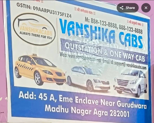 Vanshika cabs