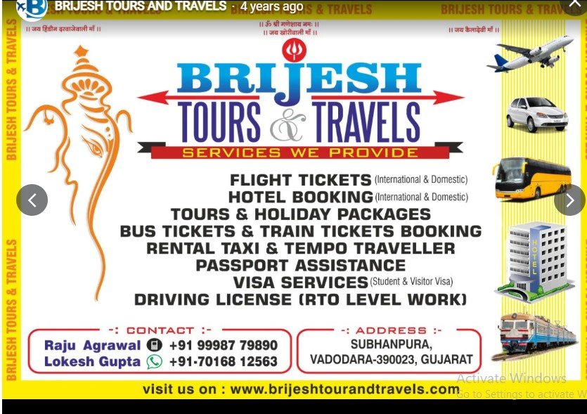 BRIJESH TOURS AND TRAVELS