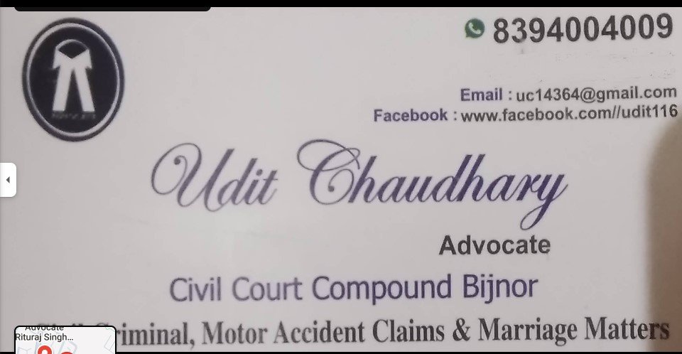 Advocate Udit chaudhary