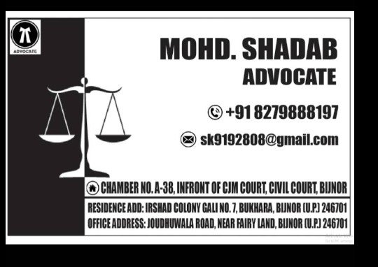 Advocate MOHD shadab
