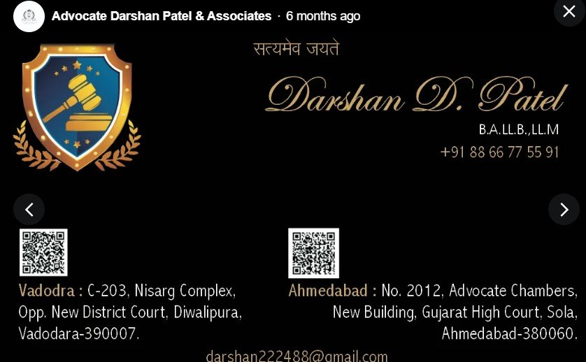 Advocate Darshan Patel & Associates