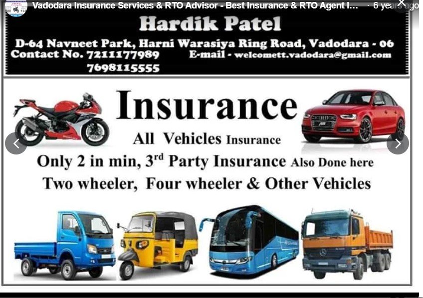 Vadodara Insurance Services & RTO Advisor - Best Insurance