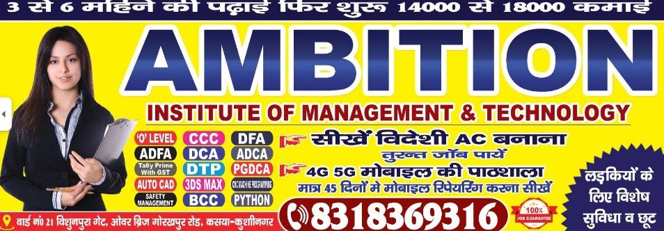 Ambition Institute of Management
