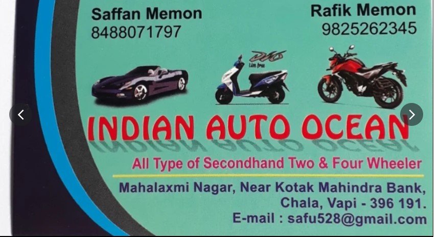 INDIAN AUTO OCEAN