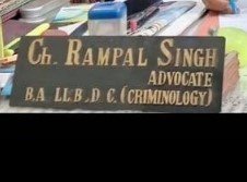 Ch. Rampal Singh Advocate Criminal Lawyer