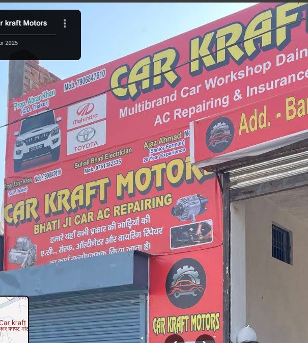 Car kraft Motors