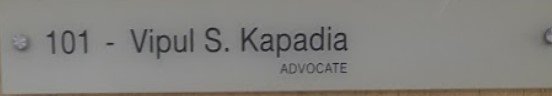 Advocate Vipul Kapadia