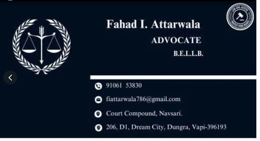 Advocate Fahad Attarwala