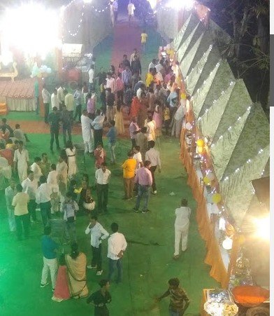 Om marriage hall.