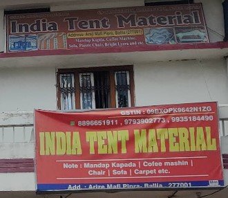 India tent material