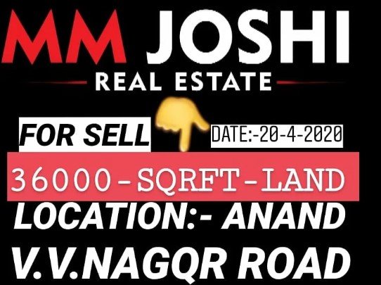 MM.JOSHI REAL ESTATE ANAND