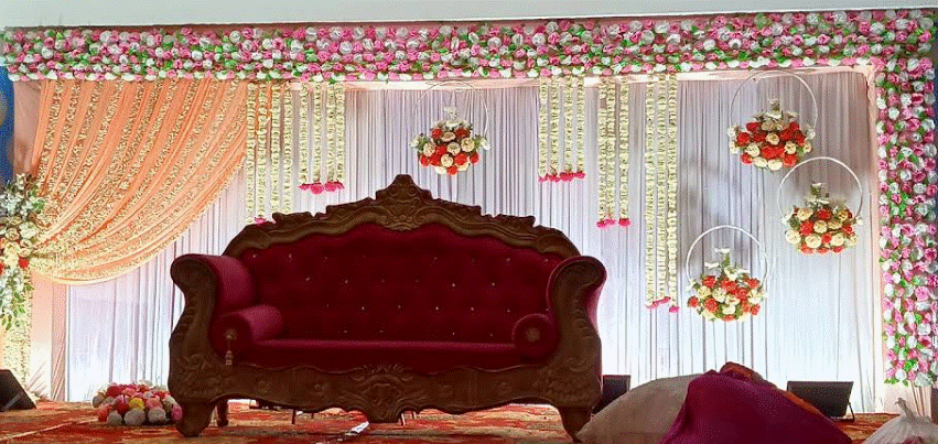 Shiv flower decoration