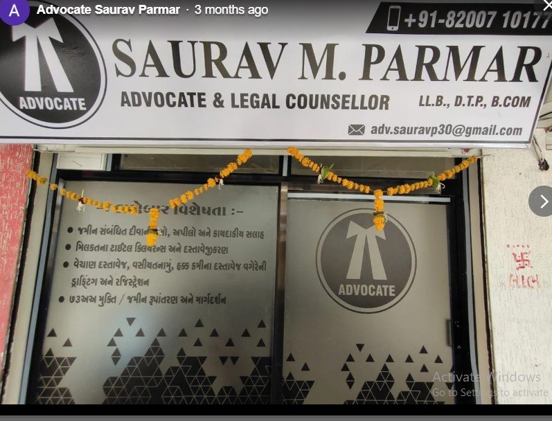 Advocate Saurav Parmar