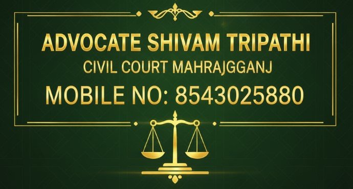 Advocate Shivam Tripathi