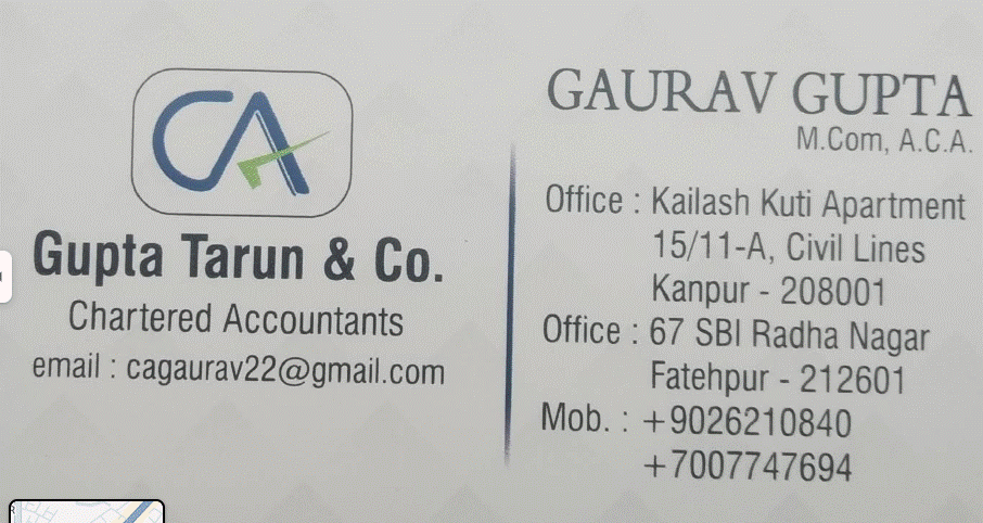 CA Gaurav Gupta ,BEST CA IN
