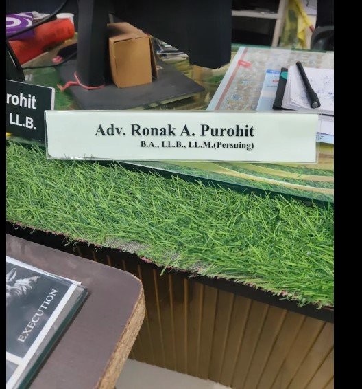 Adv. Ronak A. Purohit