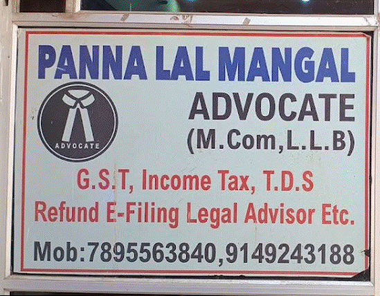 Tax Consultant GST and income tax