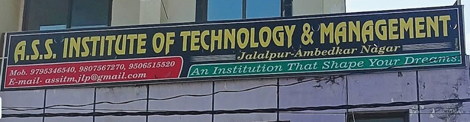 A. S. S. INSTITUTE OF TECHNOLOGY