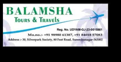 BALAMSHA TOURS AND TRAVELS