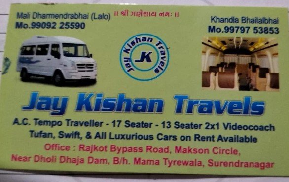 Surendranagar Jay Kishan Travels