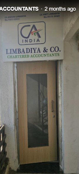 LIMBADIYA & CO. CHARTERED ACCOUNTANTS