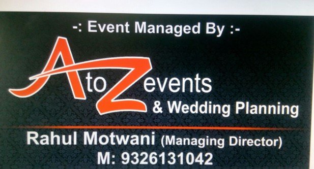 A To Z Events & Wedding Planning