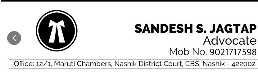 Advocate Sandesh S. Jagtap -