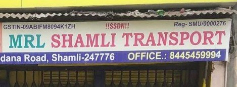 MRL Shamli Transport