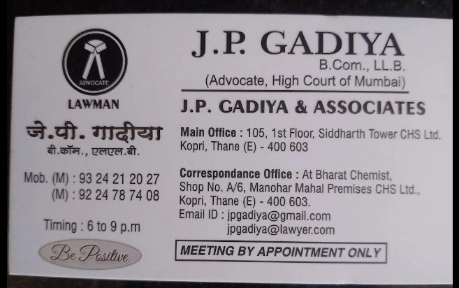 J.P. GADIYA & Associates