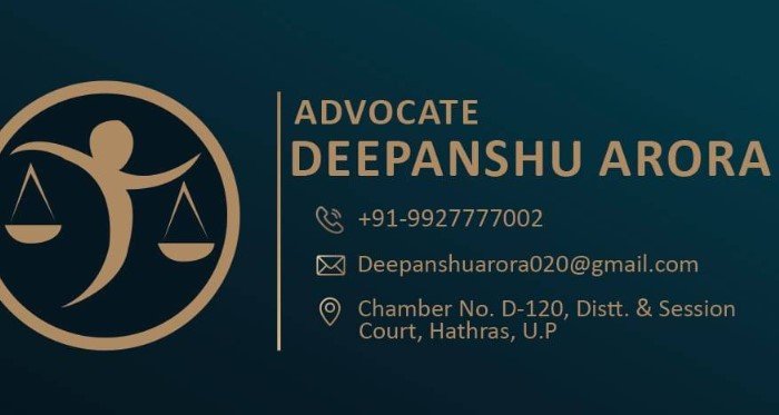 Advocate Deepanshu Arora