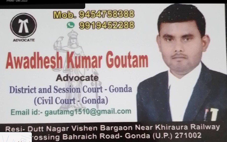 Advocate Awadhesh Kumar Gautam