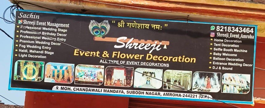 shreeji Event & flowers Decoration